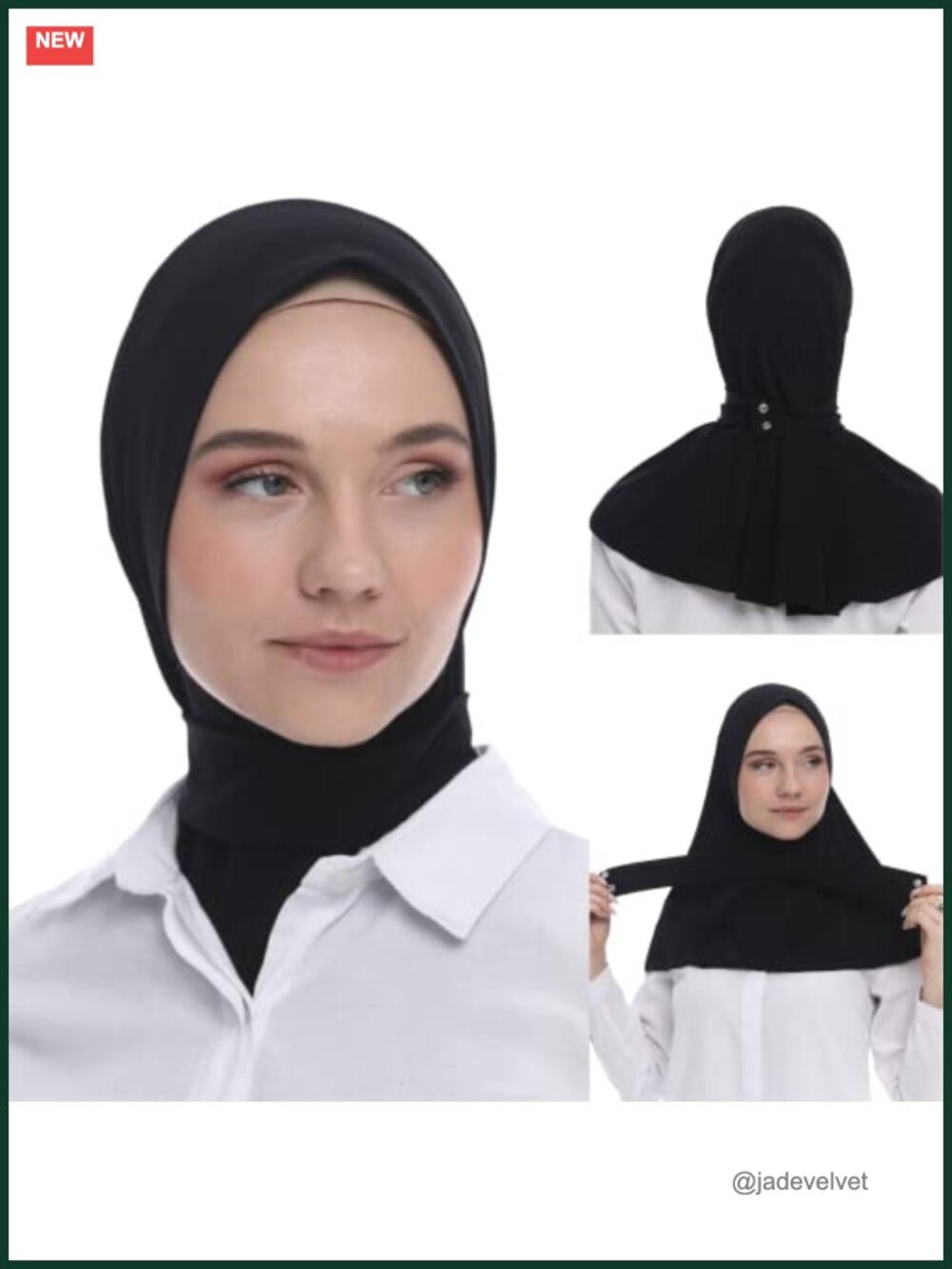 Muslim Hijab Scarf for Women - Lightweight Crepe Fabric Sweat Absorbent